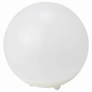 IKEA イケア LED太陽電池式フロアランプ 屋外用 球形 ホワイト m20513693 SOLVINDEN ソルヴィンデン 