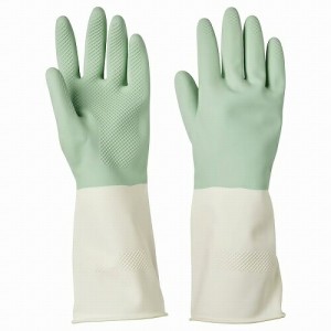 IKEA イケア 掃除用手袋 グリーン S m40476784 RINNIG リンニング