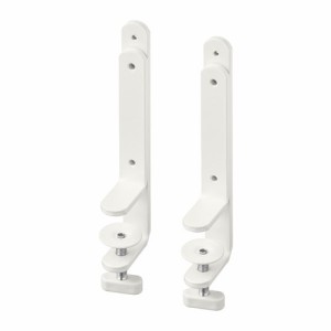 IKEA イケア コネクター ホワイト 白 2ピース n10320794 有孔ボード用 SKADIS スコーディス