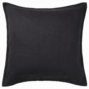 IKEA イケア クッションカバー ブラック 50x50cm m60517038 DYTAG ディトーグ 【カバーのみ】