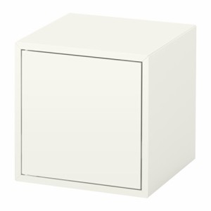 IKEA イケア キャビネット 扉付 ホワイト 白 35x35x35cm b50332115 EKET エーケト