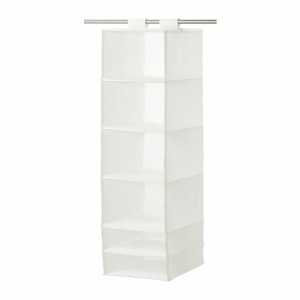 IKEA イケア SKUBB スクッブ 収納 6コンパートメント ホワイト 白 80245881 幅35×奥行き45×高さ125cm