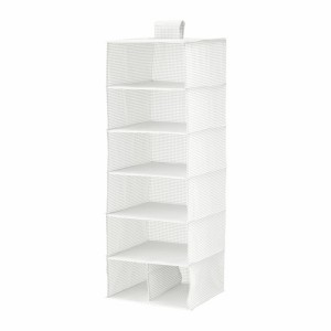 IKEA イケア 収納 7コンパートメント ホワイト 白 グレー 30x30x90cm n00370869 STUK ストゥーク