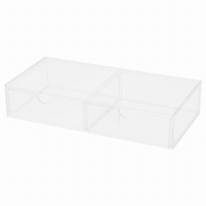 IKEA イケア メイク用品収納 引き出し2個付き 25x12cm m10521924 MOJAN モヤン