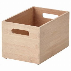 IKEA イケア 収納ボックス ライトバンブー 16x24x15cm m20520721 UPPDATERA ウップダテラ