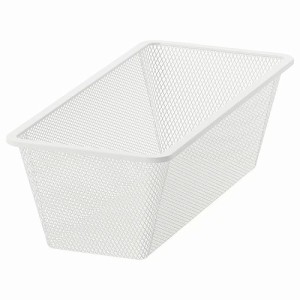 IKEA イケア メッシュバスケット ホワイト 25x51x15cm m40431309 JONAXEL ヨナクセル