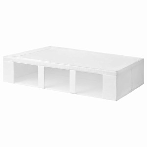 IKEA イケア 収納ケース メッシュ窓付き ホワイト 93x55x19cm m20573366 SKUBB スクッブ 