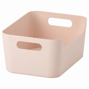 IKEA イケア ボックス ライトピンク 24x17cm m90504058 UPPDATERA ウップダテラ 