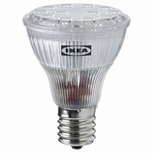 IKEA イケア LED電球 E17 リフレクター R14 600ルーメン 調光可能 m10550515 SOLHETTA ソールヘッタ 