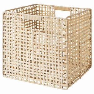 IKEA イケア バスケット ベージュ 30x30x30cm m50551141 VAXTHUS ヴェクストフス 