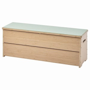 IKEA イケア ベンチ 収納付き 竹 100x30x37cm m00557287 DAJLIEN ダイリエン 