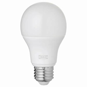 IKEA イケア LED電球 E26 1160ルーメン スマート ワイヤレス調光 ホワイトスペクトラム 球形 m40545688 TRADFRI トロードフリ 