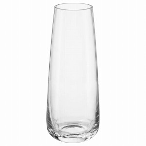 IKEA イケア 花瓶 クリアガラス 高さ15cm n50457775 BERAKNA ベレークナ