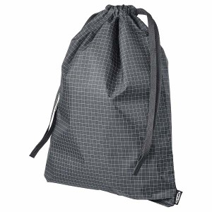 IKEA イケア バッグ チェック模様 ブラック 黒 30x40cm 8L n70432500 RENSARE レンサレ