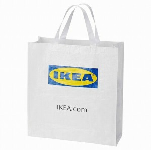 IKEA イケア バッグ ホワイト m30532587 KLAMBY クラムビー