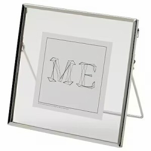 IKEA イケア フレーム シルバーカラー 16x16cm m40516308 LERBODA レルボダ