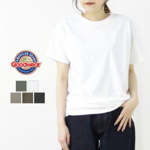 グッドウェア GOODWEAR クルーネックショートスリーブTシャツ ngw0601 アメリカンコットン 半袖 正規代理店商品 レディース