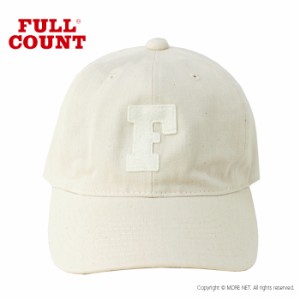 フルカウント FULLCOUNT エクリュデニムベースボールキャップ 「F」 6843-24 メンズ レディース 日本製