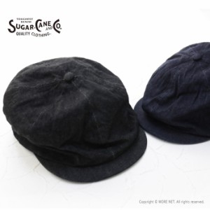 シュガーケーン SUGAR CANE 10ozデニム アップルジャックキャップ SC02705 メンズ 日本製 帽子 キャスケット