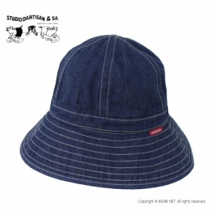 ステュディオ・ダルチザン STUDIO D'ARTISAN デニムハット D7555 メンズ レディース 日本製 帽子