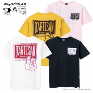 ステュディオ・ダルチザン STUDIO D'ARTISAN USAコットンプリントTシャツ [D'ARTISAN PRODUCTS] 8115B メンズ 日本製 半袖