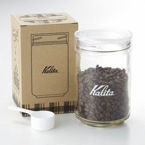 カリタ Kalita キャニスター All Clear Bottle 300 (コーヒー豆 300ｇ) 44272 【珈琲豆 保存容器】