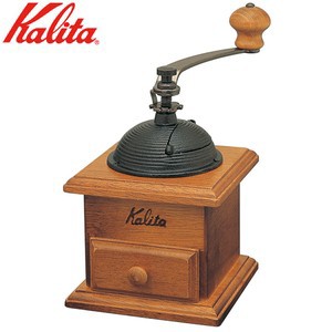 カリタ Kalita 手挽きコーヒーミル ドームミル (ホッパー25g/粉受け30g) 42033 JAN: 4901369506386