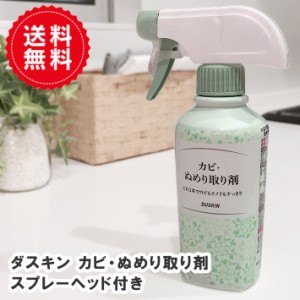   送料無料　ダスキン カビ ぬめり取り剤 210ml(スプレーノズル付) 送料無料 シュっとして流すだけ 防サビ剤配合 アルカリ性 洗剤 防カビ