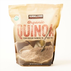 オーガニック キヌア 2.04kg カークランド スーパーフード【送料無料】 ダイエット USDA オーガニック PREMIUM ORGANIC WHITE QUINOA ホ