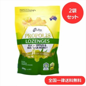 【2袋セット】プロポリスキャンディー プロポリス ＆ マヌカハニー のど飴 TRUE BLUE（800g×2袋）マヌカハニーキャンディー MGO 600+  