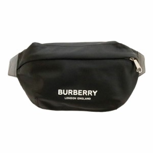 中古 バーバリー ボディバッグ ロゴ ウエストバッグ メンズ レディース 8049095 BURBERRY