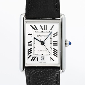 カルティエ CARTIER W1011358 タンクバスキュラント 手巻き メンズ メーカーOH済_702687