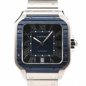 CARTIER W20036R3 サントスクーガー LM  腕時計 SS SSxK18YG メンズ
