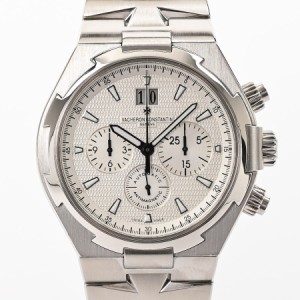 ヴァシュロンコンスタンタン オーバーシーズ クロノグラフ 腕時計 49150/B01A-9095  シルバー メンズ 中古A品