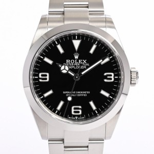 ロレックス エクスプローラー40 腕時計 224270 ランダム品番 ブラック369 メンズ 未使用品