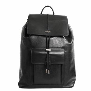 ディオール バックパック バックパック　リュックサック カーフ IESBA138UP ブラック メンズ  中古A品