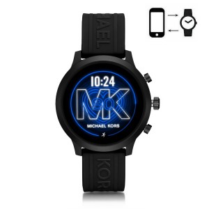 マイケルコース 時計 MK MICHAEL KORS シリコン アルミニウム アクセス MKGO タッチスクリーン スマート ウォッチ 腕時計 ブラック MKT50