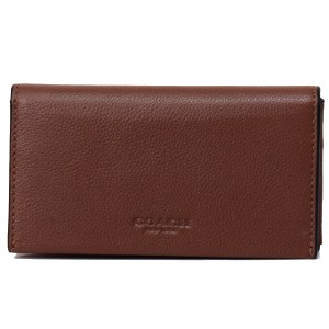 コーチ 小物 COACH メンズ スポーツカーフレザー 二つ折り 手帳型 iPhone スマホ ケース フォンウォレット ダークサドル 63646の通販はau PAY マーケット - ブランド