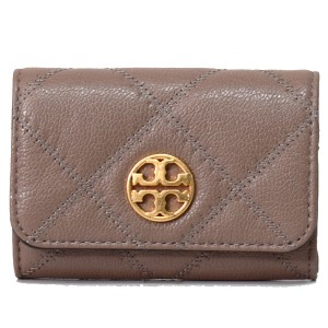 トリーバーチ カードケース TORY BURCH レザー ウィラ キルティング ロゴ 定期入れ 名刺入れ 二つ折り カードケース ミニ ウォレット ク