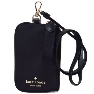 ケイトスペード カードケース katespade ナイロン PVC チェルシー ロゴ ID ランヤード 首かけ 小銭入れ 名刺入れ コインケース 定期入れ 