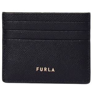 フルラ カードケース FURLA レザー クラシック ロゴ スリム 名刺入れ 定期入れ パスケース ネロ PS87CL0