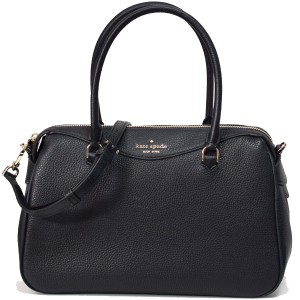 ケイトスペード バッグ katespade ぺブルレザー サッチェル ミミ 2way ショルダー ハンドバッグ ブラック K4673