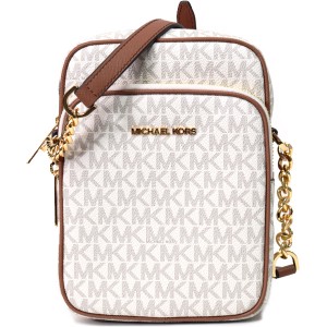 マイケルコース バッグ MICHAEL KORS PVC レザー ジェット セット トラベル モノグラム ロゴ クロスボディ 斜めがけ ショルダーバッグ カ