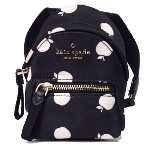 ケイトスペード キーホルダー katespade ナイロン りんご ドット リュック バックパック ポーチ 小銭入れ キーフォブ キーホルダー バッ