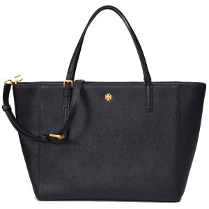 トリーバーチ バッグ TORY BURCH レザー ロゴ トート 2way クロスボディ 斜め掛け ショルダー ハンドバッグ ブラック 136091