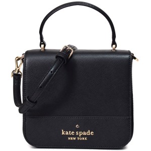 ケイトスペード バッグ katespade レザー ステイシー スクエア 2way フラップ クロスボディ 斜め掛け ショルダー ハンドバッグ ブラック 