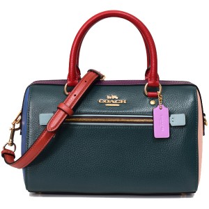 COACH コーチ K1220 フラワーモチーフ カラフル トートバッグ PVC