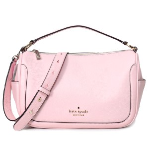 ケイトスペード バッグ katespade ぺブルレザー クロスボディ 2way ショルダー ハンドバッグ チャークピンク K6047