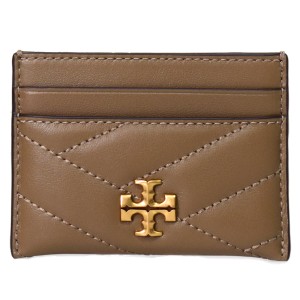 トリーバーチ カードケース TORY BURCH レザー キラ シェブロン ロゴ キルティング カードケース 名刺入れ 定期入れ パスケース サンドペ