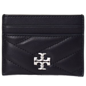 トリーバーチ カードケース TORY BURCH レザー キラ シェブロン ロゴ キルティング カードケース 名刺入れ 定期入れ パスケース ブラック